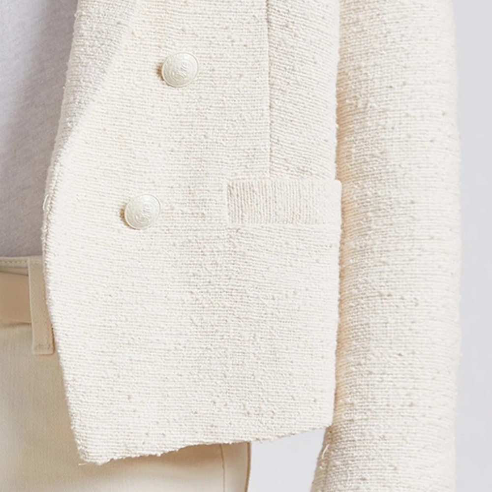 L'AGENCE Cream Blazer - Picture 2 of 7